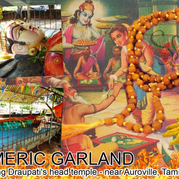 Tumeric bead mala Singapore